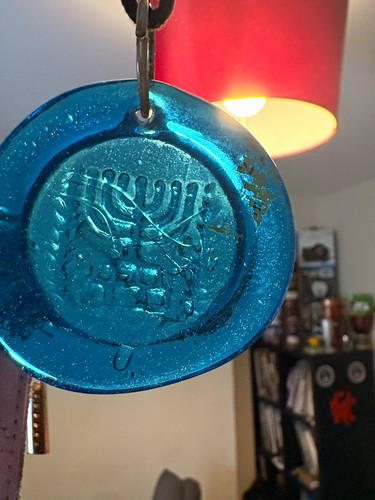Vtg swedish blue art - swedish, glass