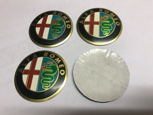 Sticker alfa romeo wheel - 4x,