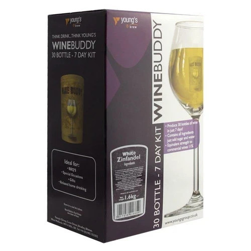 Youngs brew wine buddy white - wine,