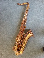 Tenor Saxophone Unbranded Mauriat Sample - Rose brass with case and mouthpiece
