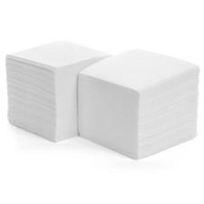 1Ply Mini Square White Napkins 1000 to 10000 Party Napkin Serviettes Pub Hotels