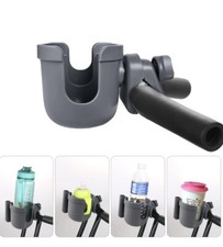 Universal Stroller/Bike/Wheelchair Cup Holder with Phone Holder 2-in-1