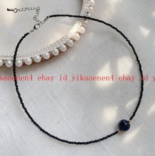 3mm Faceted Bright Black