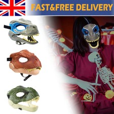 Jurassic World Velociraptor Dinosaur Dino Moving Mask Camp Cretaceous Kid Gift