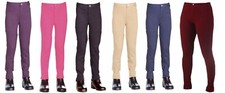 WEATHERBEETA SAXON WARM UP CHILDRENS JODHPURS ZIP UP JODPHURS HORSE RIDING JODS