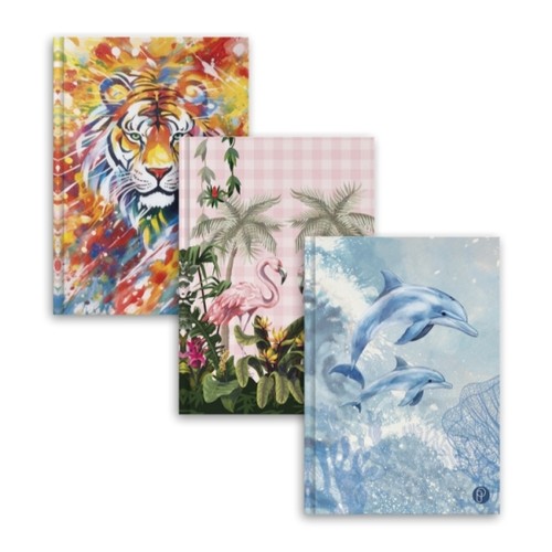 Animal hardback notebook - hardback, |
