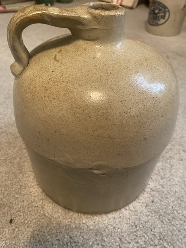 Antique salt glazed stoneware - salt,