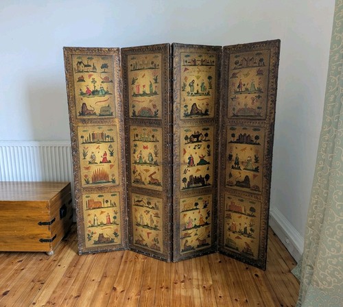 Antique room divider - room, folding
