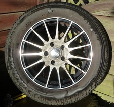 4 x VW T4 transporter alloy wheels with 215/60R16C tyres