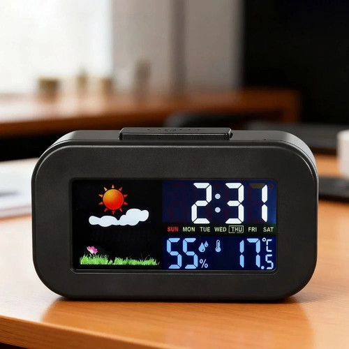 Digital alarm clock - clock, with