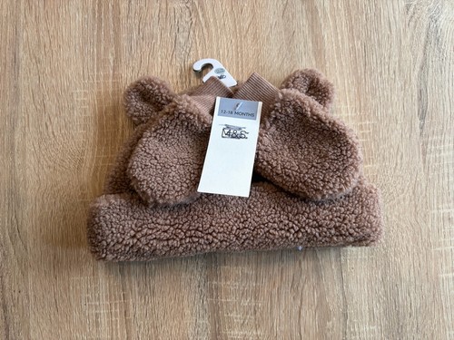 Baby teddy fleece hat - baby,