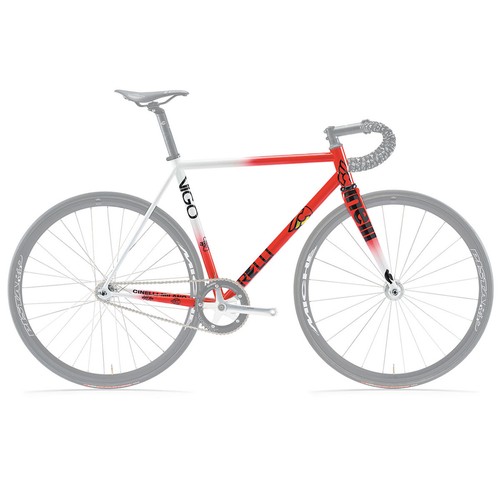 Cinelli vigorelli steel red - vigorelli,