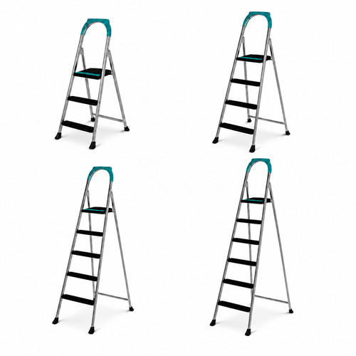 Heavy duty folding metal - duty, step