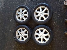 Renault Scenic Mk1 1999-2003 15 inch Alloy Wheels Alloys SET X4  205 55 15 3/5