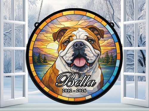 Personalised english bulldog - personalised,
