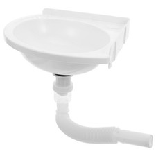 Corner Sink: Wall-Mounted Bathroom Sink - Triangular Corner Basin For Tiny