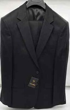 Black Linen Suit For Men By