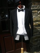 *VINTGE/ANTIQUE VISCOUNT COAT TAILS- BLACK- 36"- HORSE DRAWN CARRIAGE/ WEDDING*