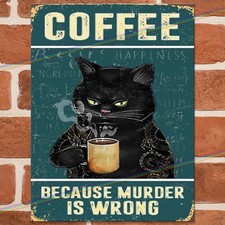 COFFEE MURDER Funny Metal