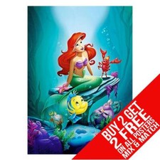 LITTLE MERMAID BB1 POSTER ART PRINT A4 A3 SIZE BUY 2 GET ANY 2 FREE