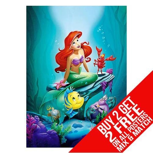 Little mermaid bb1 - poster, art