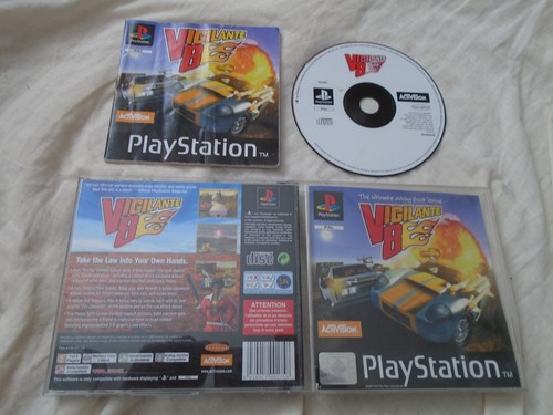 Vigilante eight ps1 - vigilante, 8