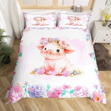 Lovely Pink Piglet/Quilt
