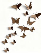 Set rustic butterfly - set, 15