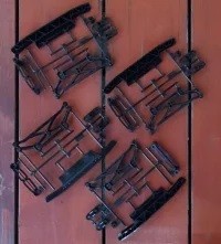 Tamiya unimog m parts - tamiya,