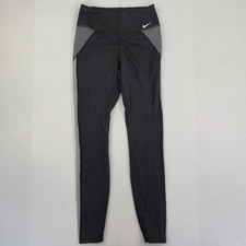 NIKE Leggings Small 8 10 Black Women Dri-FIT Compression Gym Activewear