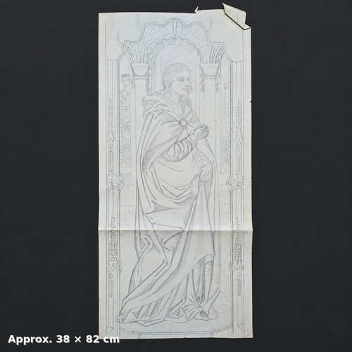 1930s female saint gothic - female,