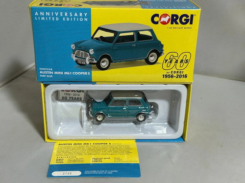 Corgi va02538 austin mini - corgi, 1:43