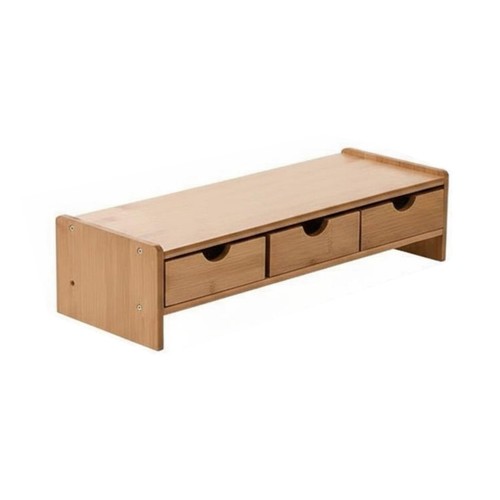 Bamboo monitor riser - bamboo,