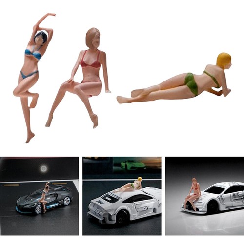 Female figures scene - figures, people