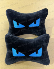 2 pcs SUEDE BLUE FEND! EYES