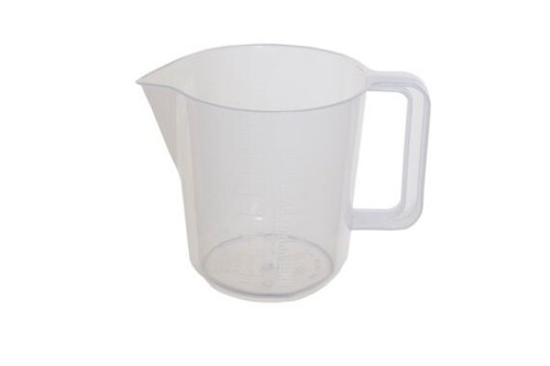 Plastic kitchen jug 1000ml - plastic,