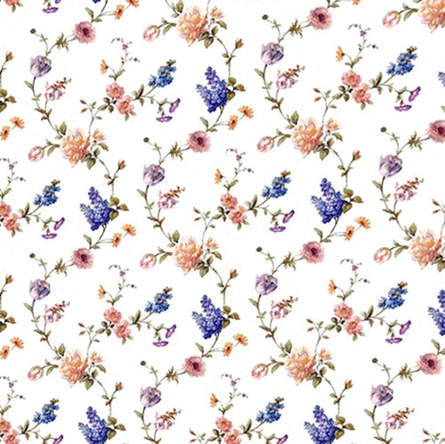Dolls house wallpaper 12th - wallpaper, 1/12th