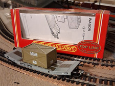Hornby BR Lowmac MS Flat Wagon