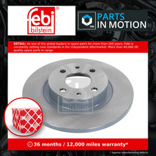 2x Brake Discs Pair Solid fits