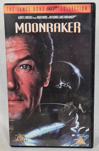 Moonraker vhs tape - vhs,