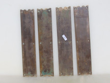 Victorian Bronze Finger Plate