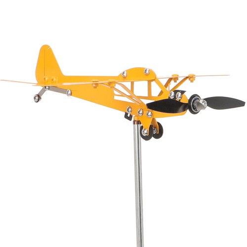 Airplane wind metal windmill - airplane,