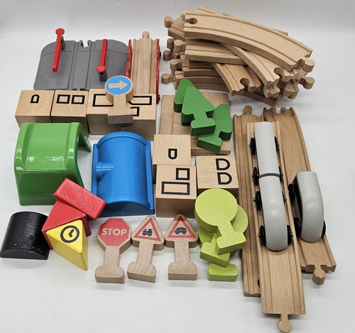 Wooden ikea train rail set - ikea, and