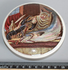 Antique prattware pot - antique,