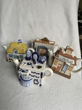4 Novelty Ceramic Collectors