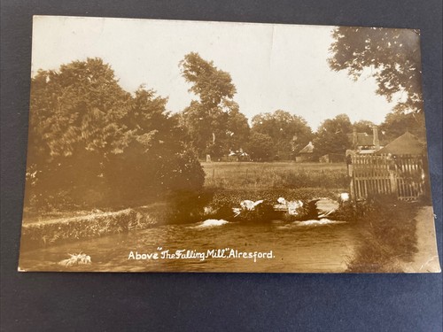 Old postcard fulling - postcard:, mill
