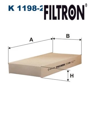 Interior air filter 1198 - interior,