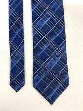 Tie Rack Silk Tie Navy Blue