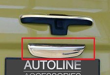 Lower chrome rear - lower, door