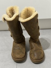 ugg australia tall bailey button triplet bomber chestnut 3049 in 5.5UK 7US 38eu